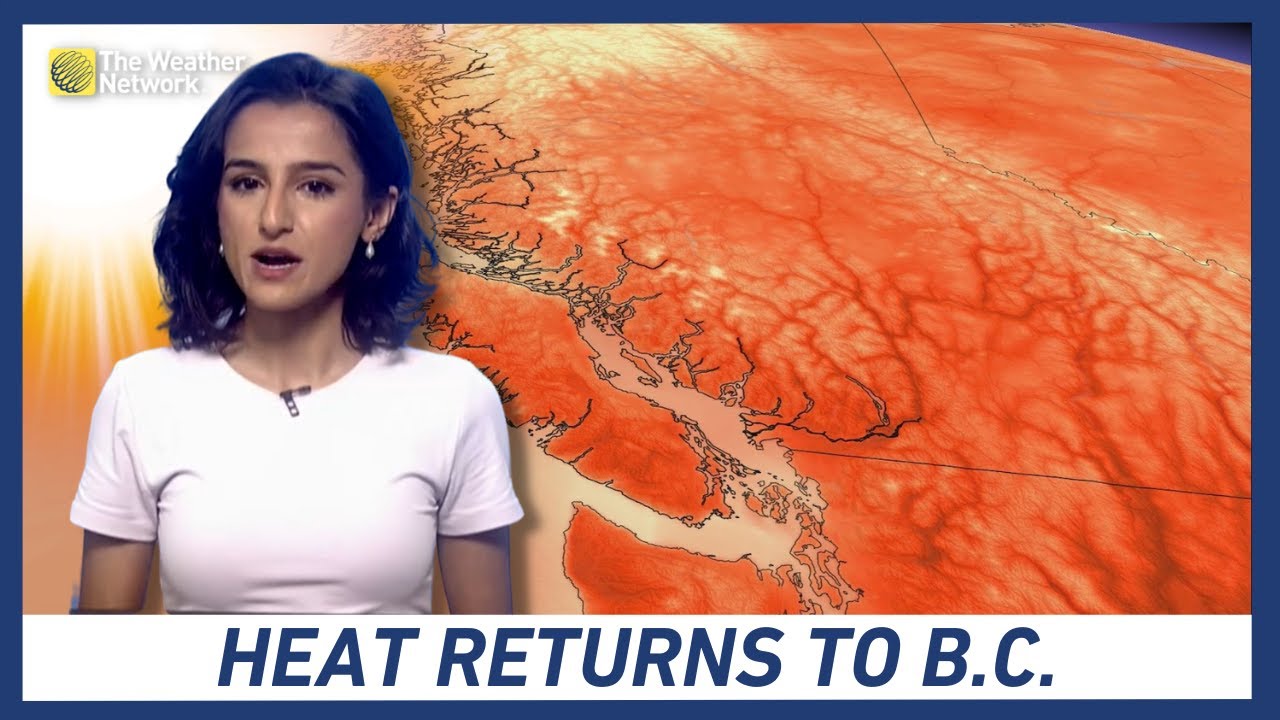 Temperatures in B.C. reaching 40 degrees thanks to heatwave - YouTube