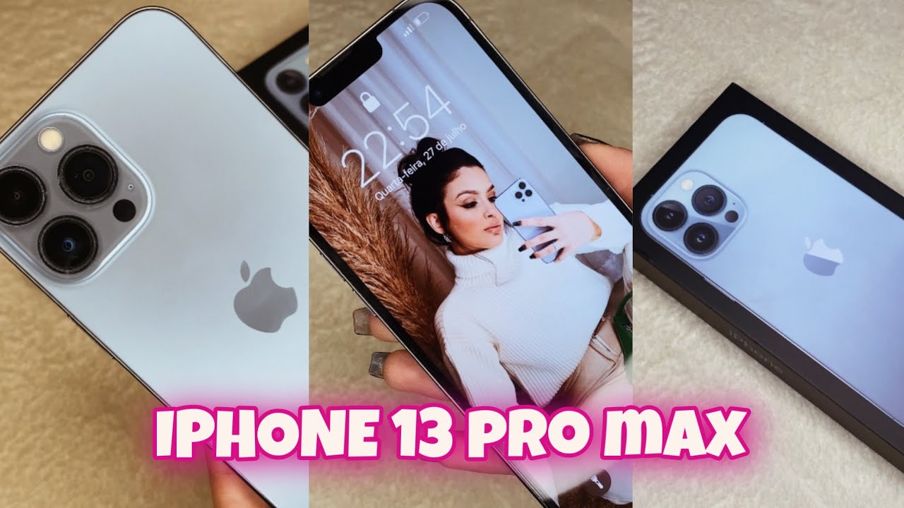 COMPREI UM IPHONE 13 PRO MAX | unboxing, valor, câmera, apps…