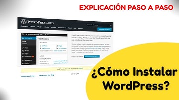 ¿Cómo instalar WordPress?
