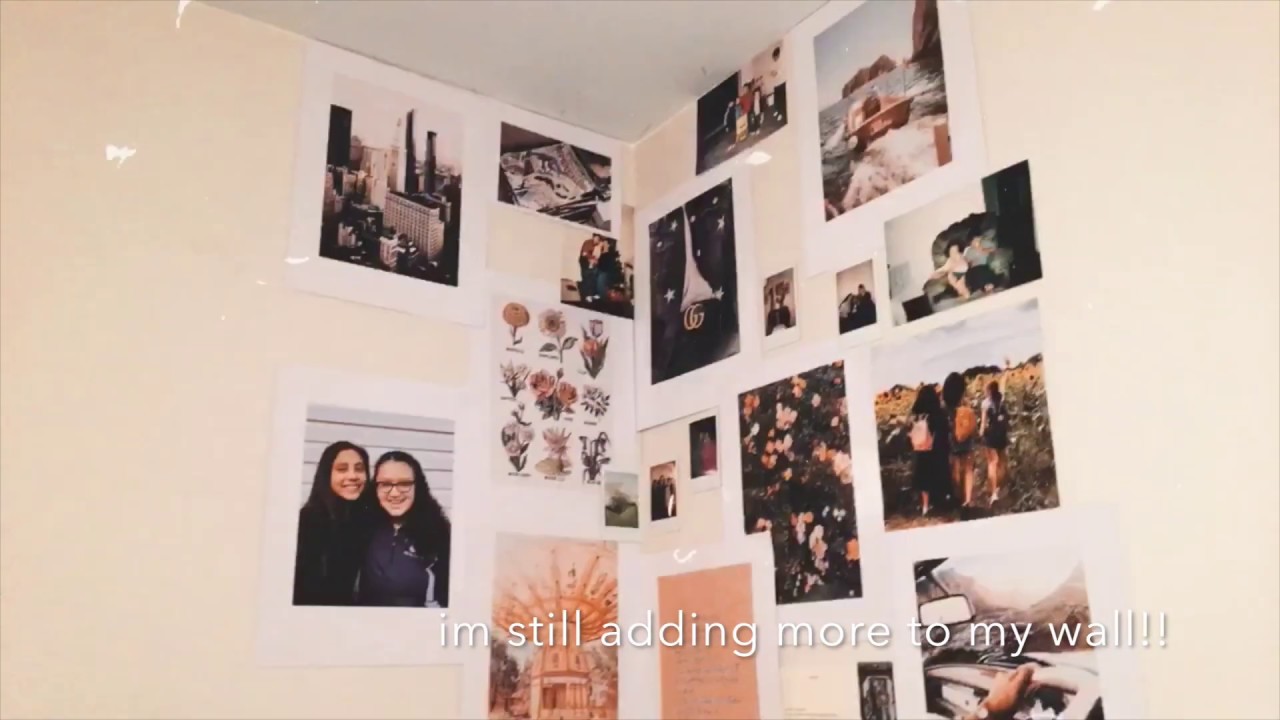 Diy Aesthetic Wall Collage Inspired By The Tezza Collage Kit Youtube