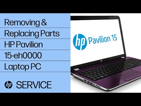 Removing & Replacing Parts | HP Pavilion 15-eh0000 Laptop PC | HP Computer Service | @HPSupport