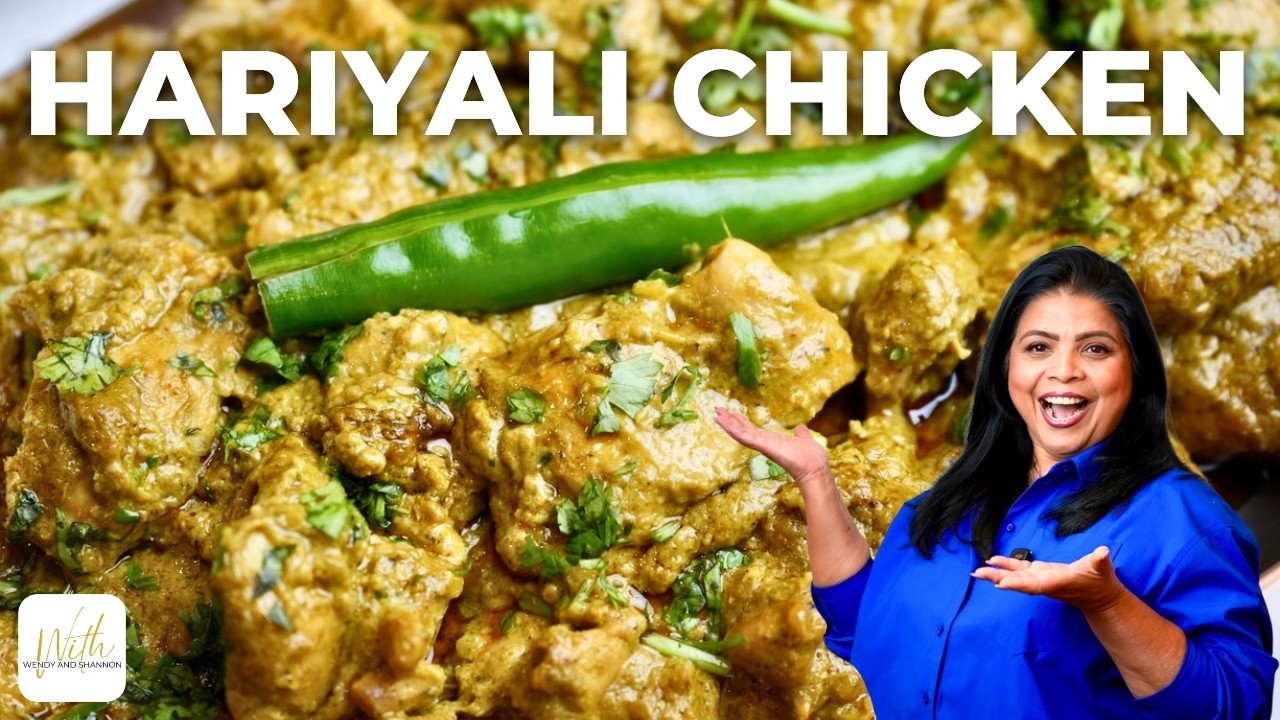 The BEST Hariyali Chicken | Easy Green Chicken Curry