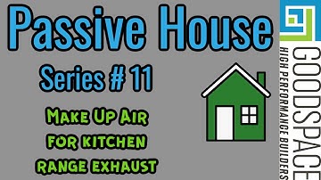 FanTech (MAKE UP AIR SYSTEM) at the Sacramento Passive House