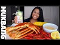 MASSIVE SEAFOOD BOIL MUKBANG + KING CRAB • CRAWFISH EATING SHOW