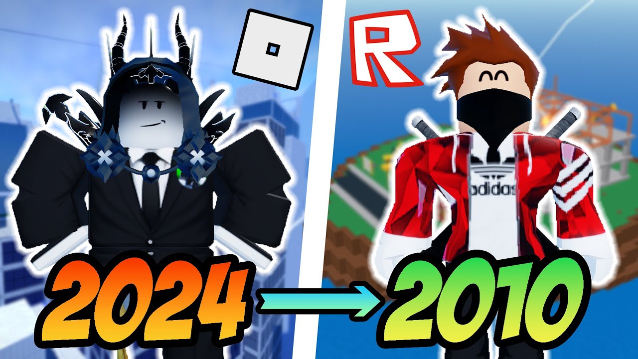 I Travelled To The GOLDEN Era Of Roblox! (2010-2017) - YouTube