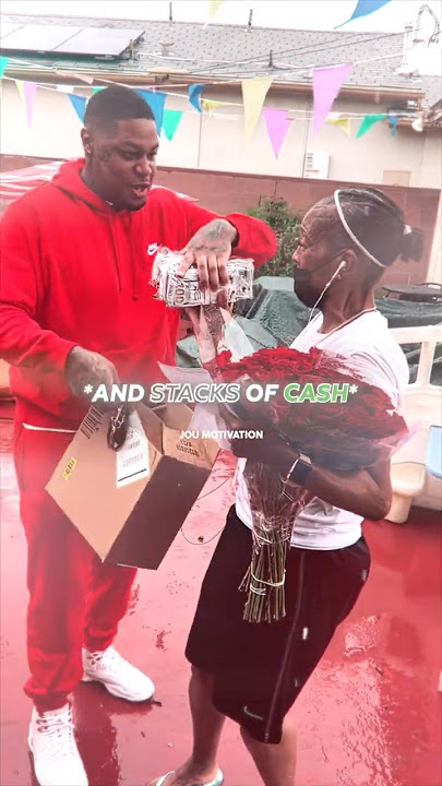 He Promised He’d Come Back Rich… And He Did 🥹