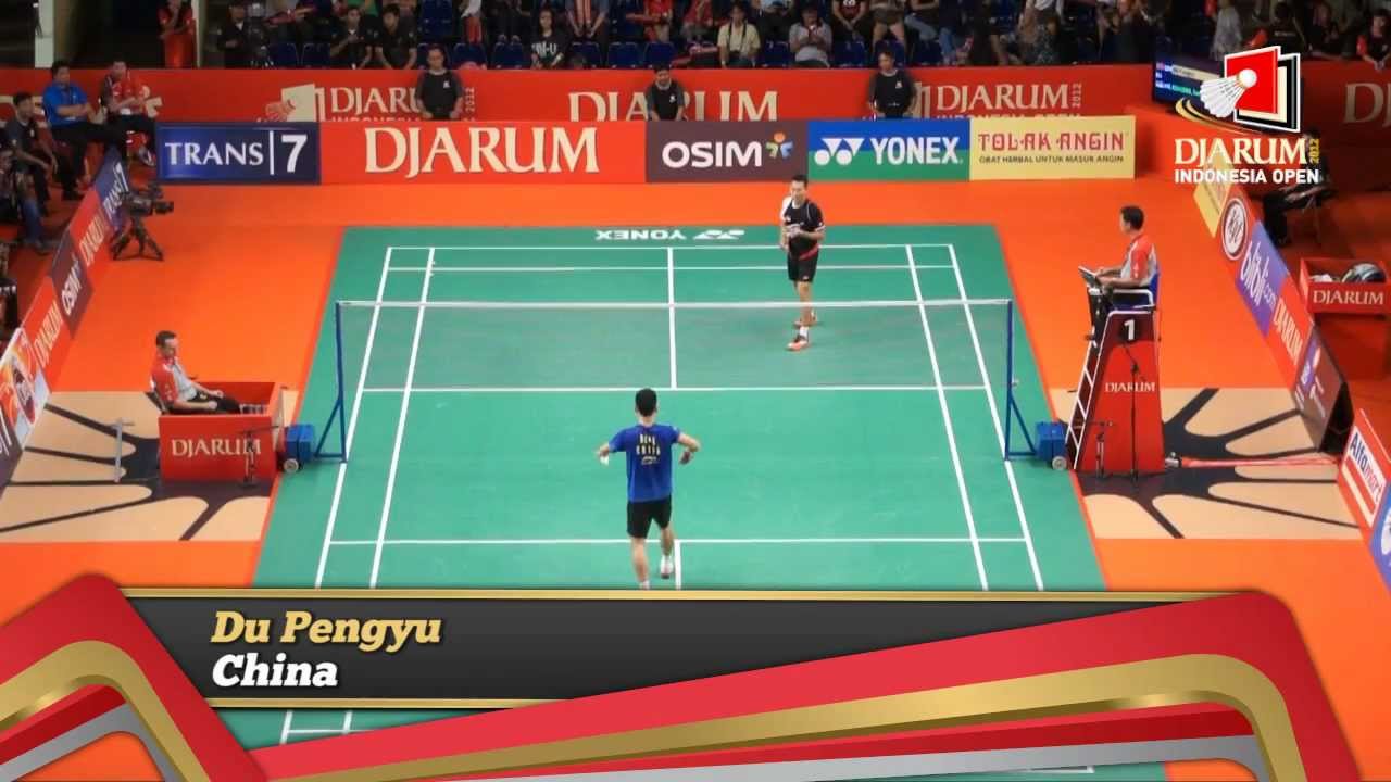 2. Du Pengyu (China) Action Of The Day DJARUM Indonesia Open 2012