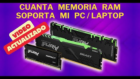 Como saber cuanta RAM admite tu PC o Laptop WMIC y PowerShell| SOPTECO