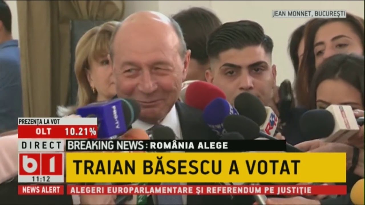 TALK B1 DE ASTAZI 26 MAI 2019, (ORA 11.00) newspaper mockup