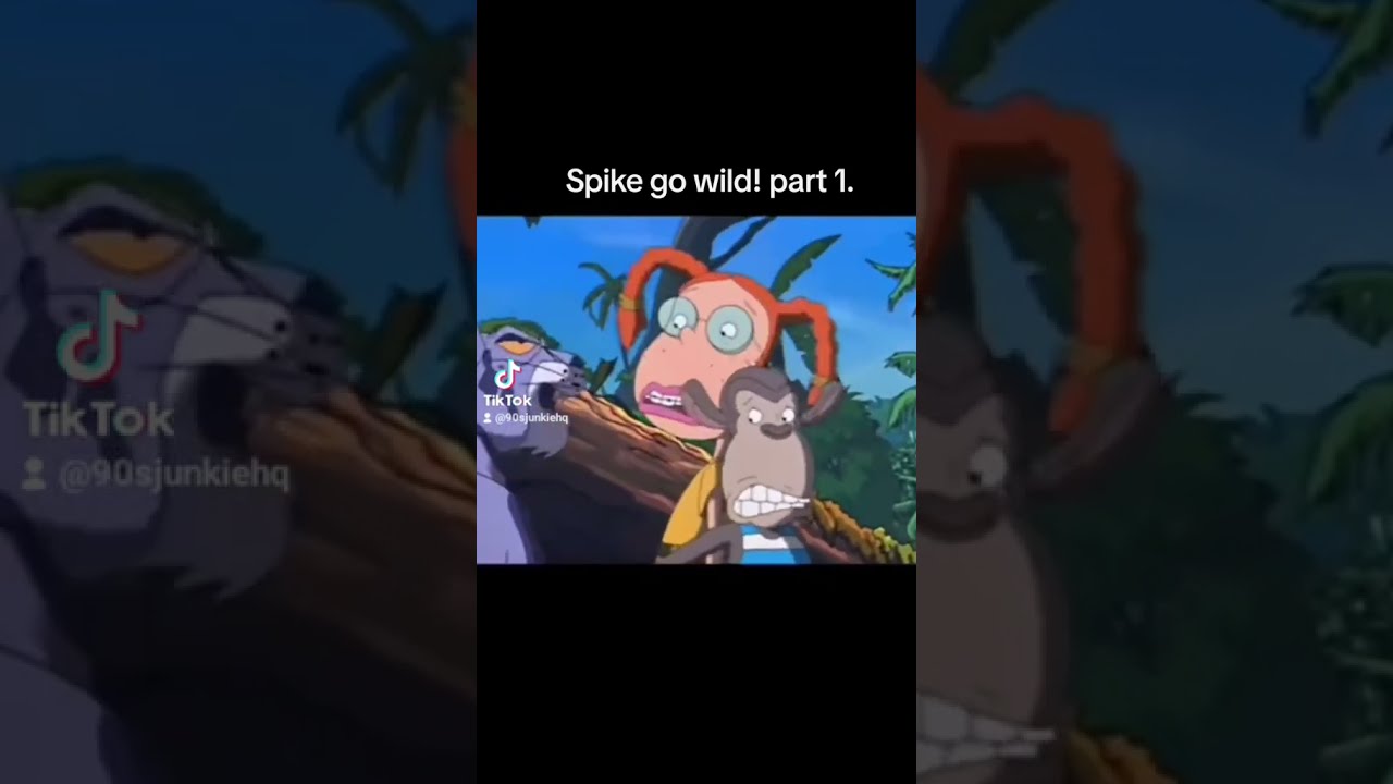 Rugrats GO WILD Spikes Wild For This Shorts Nostalgia Nickelodeon Fyp 90s
