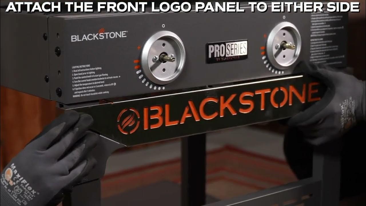 Blackstone Pro Series 2 Burner 22 Propane Pedestal Griddle with Hood 