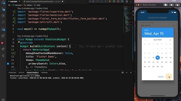 FormBuilderDateTimePicker  2 Flutter