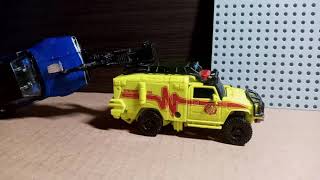 transformers rise of the allspark ep2/   transformers stop motion