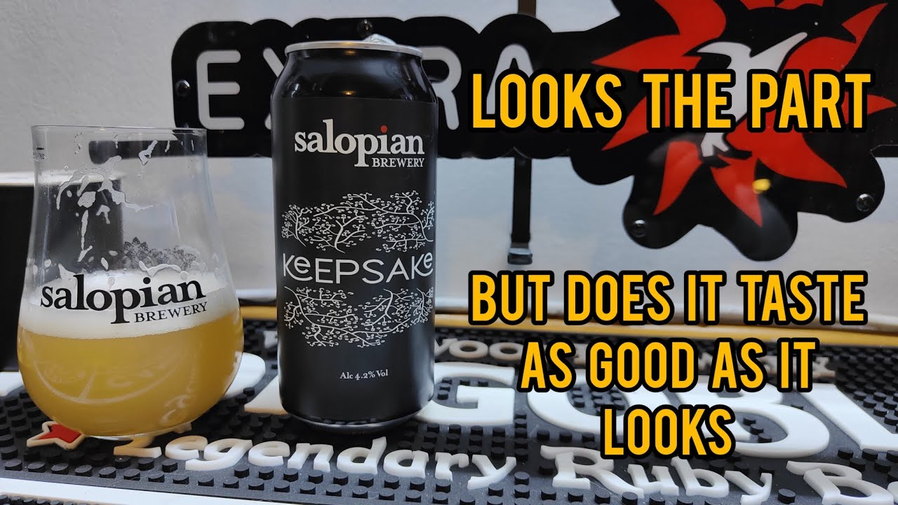 Keepsake neipa 4.2%  - Salopian brewery - review No. 1274