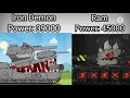 Demonic tanks VS The Labyrinth of Death  Power levels (HomeAnimation)