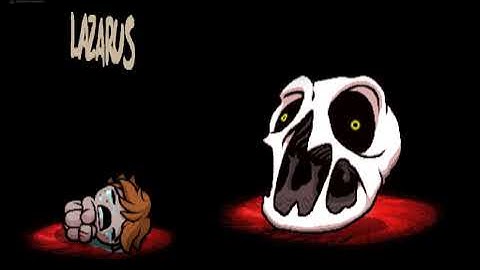 Tainted Lazarus very calm Delirium fight