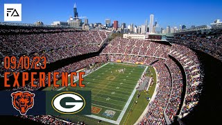Chicago Bears NFL Experience vs Green Bay Packers 2023 (Live Crowd Atmosphere)