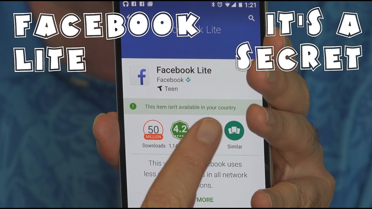 How to Download Facebook Lite App and Login