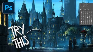 Use This Technique To Create Environment Concept Art - Digital Art Tutorial