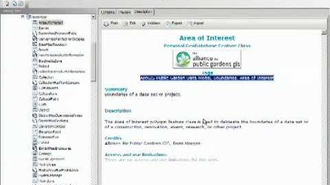 2-ArcGIS Public Garden Data Model