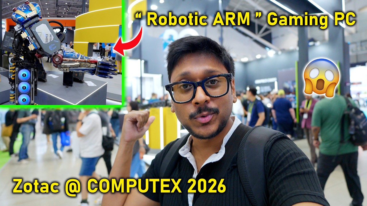 Zotac Robotic ARM Gaming PC 😱 COMPUTEX 2026 Highlights 🔥