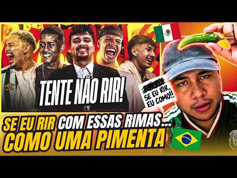IFAN REAGE IMPOSSÍVEL NÃO RIR COM ESSAS RIMAS!..😂 🇧🇷🇲🇽
