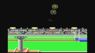 Commodore 64: 'Summer Games' game ending 2 by Epyx