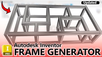 Steel Frame Design for Fabrication in Autodesk Inventor