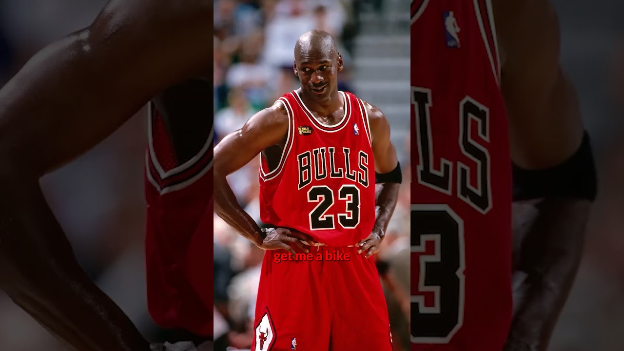 Michael Jordan hopped on a bicycle and did 100 miles just to say he did more than Richard Dent😭