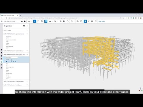 Using Trimble Connect in Steel Fabrication
