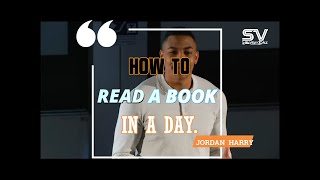 HOW TO READ A BIG BOOK AND FINISH IT IN A DAY
