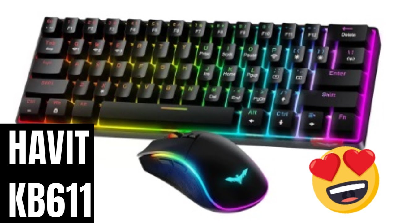 Teclado y Mouse Kit Alambrico RGB Havit – GameStation