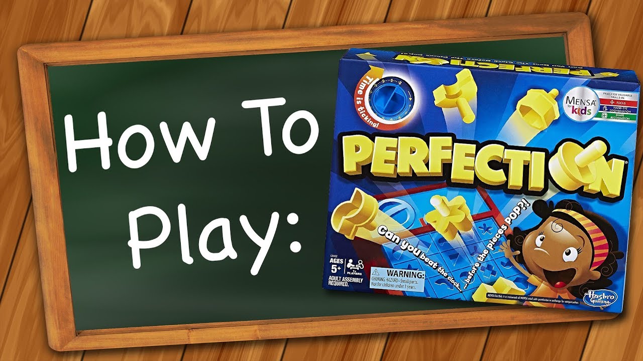  Hasbro Gaming Perfection Game for Preschoolers and