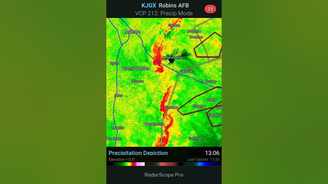 Warner Robins Bonaire Jeffersonville tornado April 5 2022