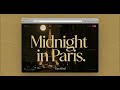 Midnight in Paris (Official Audio) - New 2025 Chill Vibe for Relaxation & Study