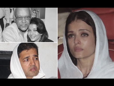 Aishwarya Rai Bachchan's Father's Funeral | Full Footage - YouTube