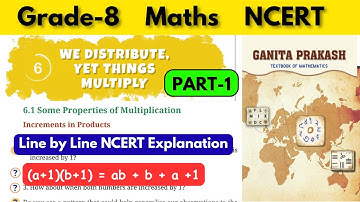 Grade 8 Maths NCERT Ganita Prakash Chapter 6 We Distribute Yet Things Multiply | Part 1