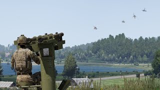 Russia’s Most Advanced Attack Helicopter destroyed by fire | ka-52 | ARMA 3: Military Simulation 4