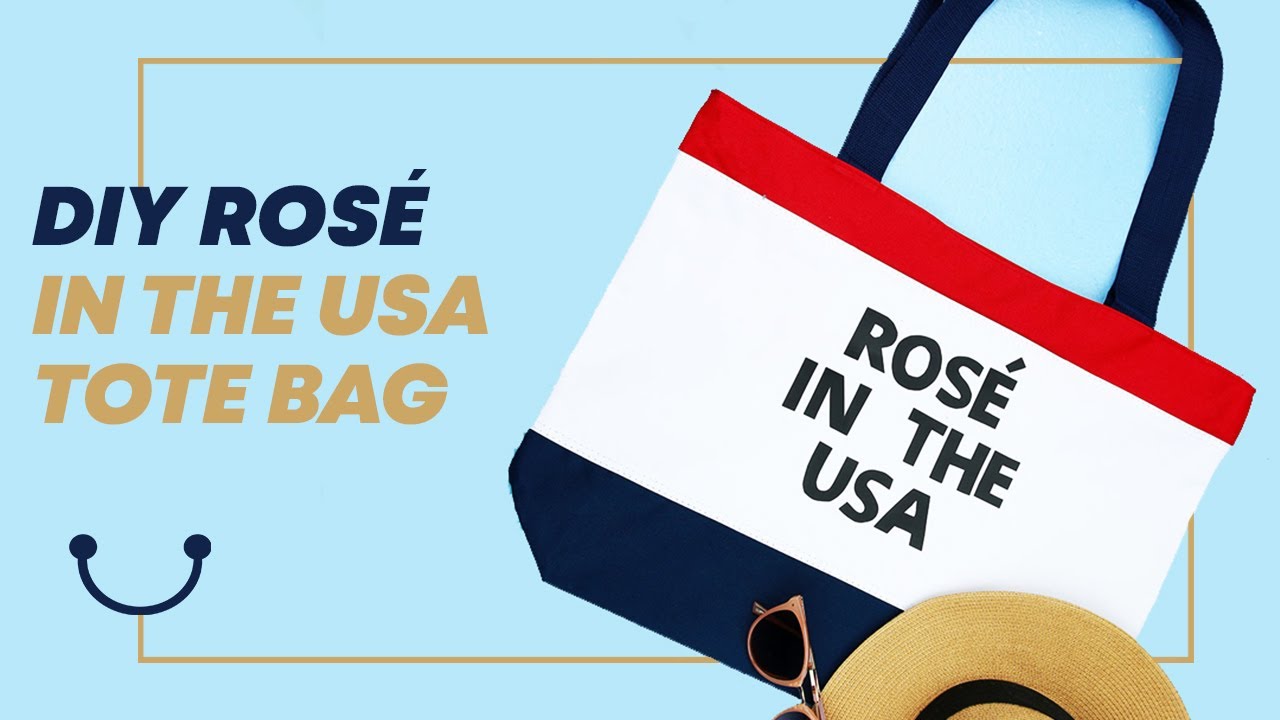 DIY Rose´ in the USA Tote Bag