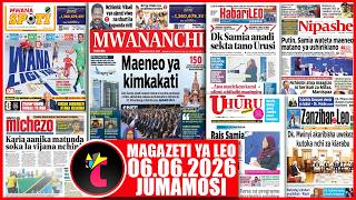 Magazeti ya leo 06/5/26,PUTIN,SAMIA WATETA MAENEO MATANO YA USHIRIKIANO,SIMBA YAZIMA DILI LA CAMARA