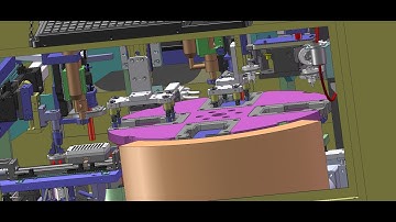 Automatic dispensing and linking device for connectors-industrial 3D model : machine-world.net P217
