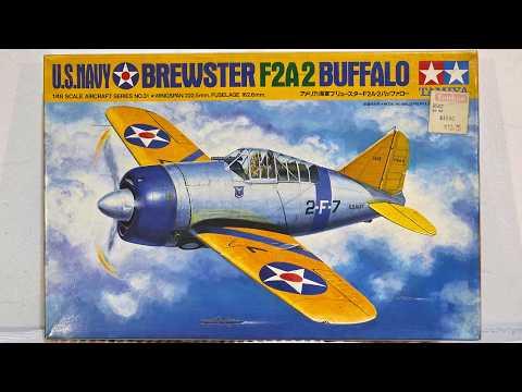 U.S.Navy Brewster F2A-2 Buffalo - Tamiya 61031 - 1/48 - Review