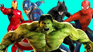 Team 5 Superheroes Pro- story Spider Man vs Hulk vs Avengers vs Venom3 rescue Iron Man vs thanos