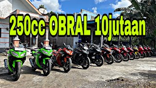 Download Lagu OBRAL 250CC MULAI HARGA 10JUTAAN SURAT WAJIB LENGKAP SEMUA MP3