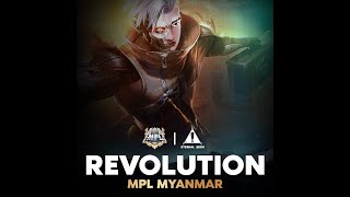 Eternal Gosh - Revolution MPL MYANMAR [ Lyric Video]
