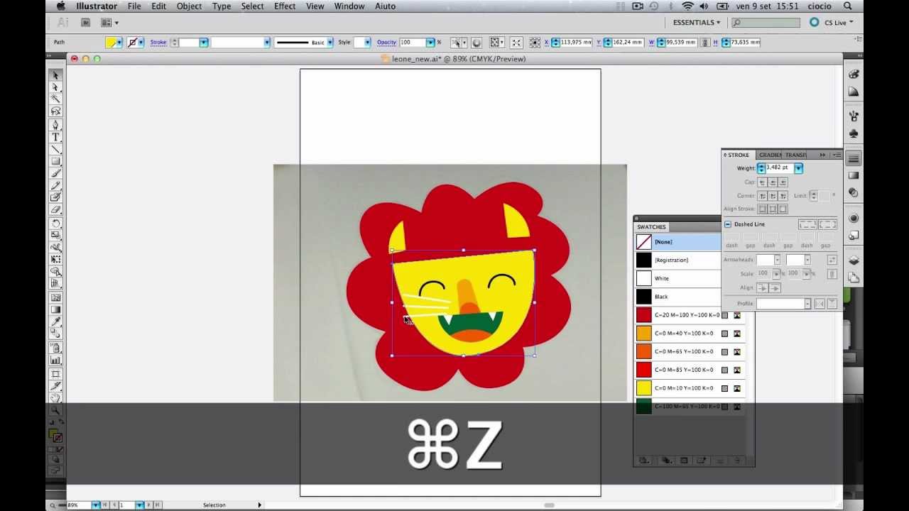 Come Disegnare Con Illustrator Primi Passi Con La Penna E Le Curve 3 3 Youtube