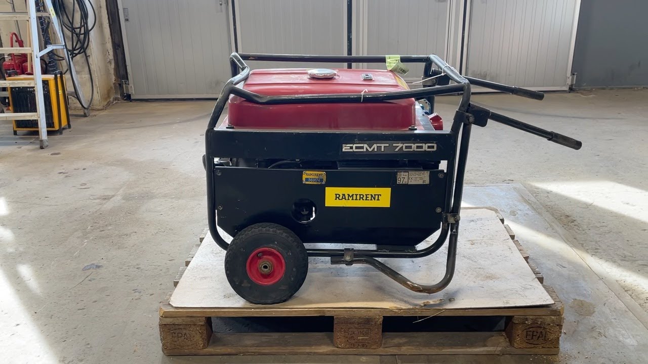Köp Generator Honda ECMT 7000 på Klaravik