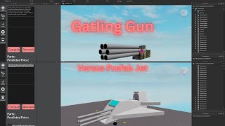 Gatling Turret versus Jet Scarlet Skies