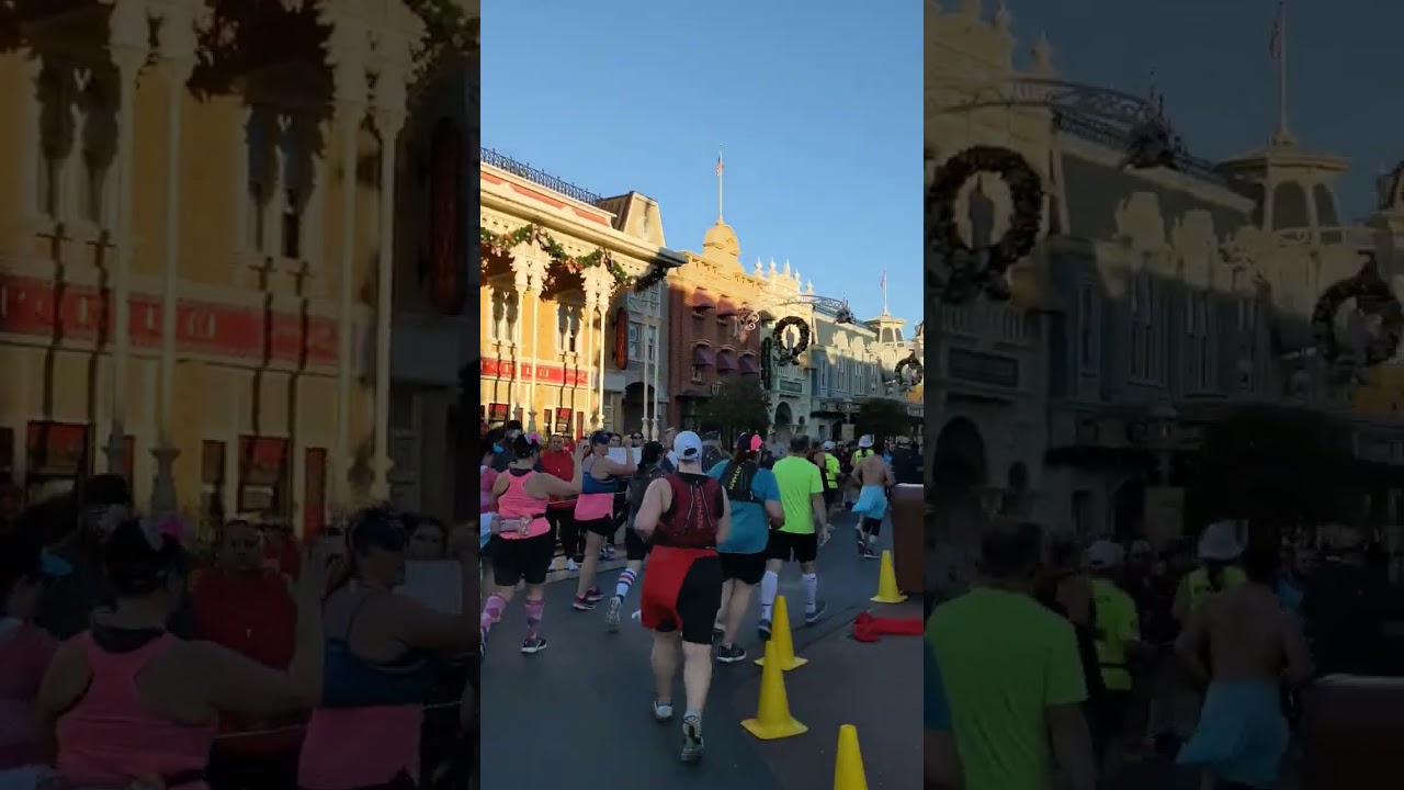 wdw 2023 marathon running in the Magic Kingdom