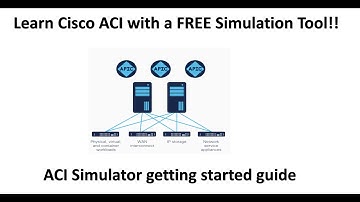 Getting Started with Cisco ACI Fabric with ACI simulator. #aci #datacenter #fabric #cisco #ccna